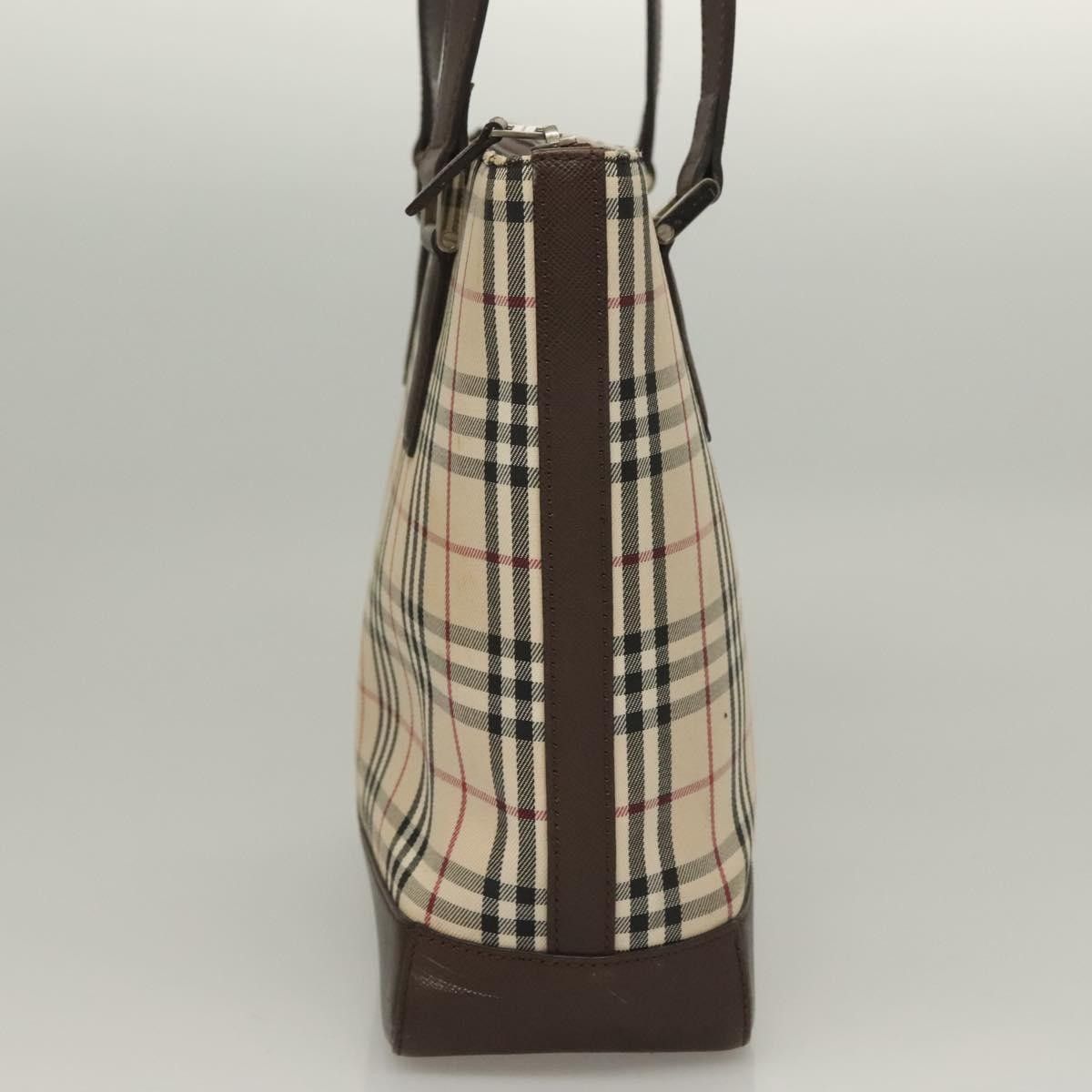 Burberry Burberry Nova Check Tote canvas check pattern Size ONE SIZE - 4 Thumbnail