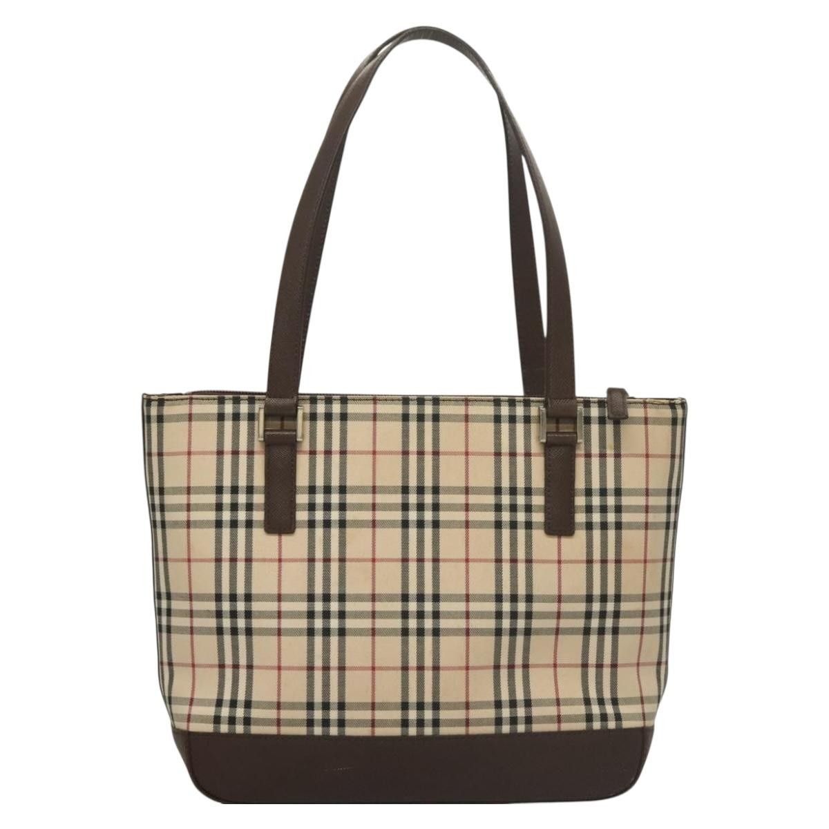 Burberry Burberry Nova Check Tote canvas check pattern Size ONE SIZE - 2 Thumbnail