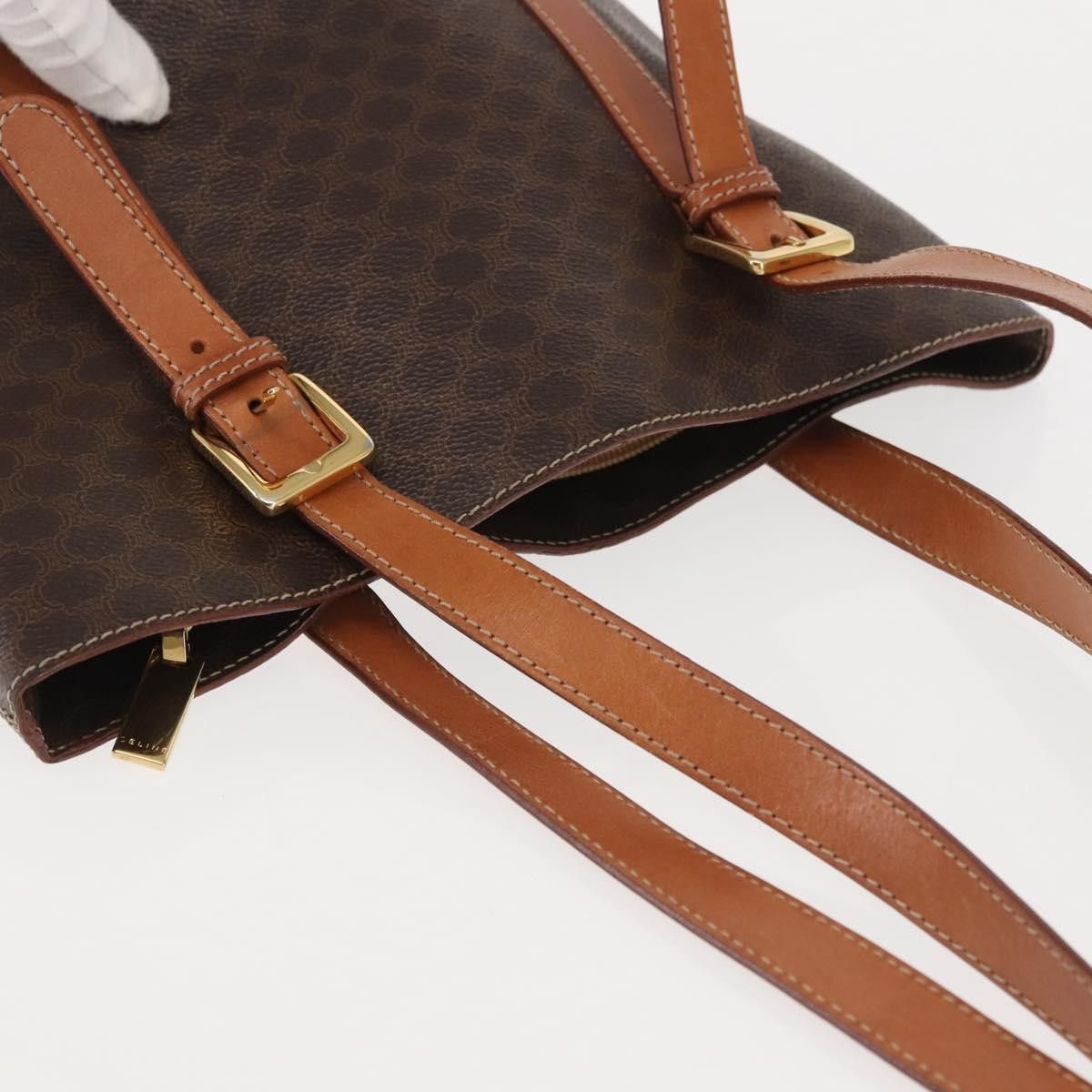 Celine Celine Bucket Bag Triomphe Coated Canvas Size ONE SIZE - 6 Thumbnail