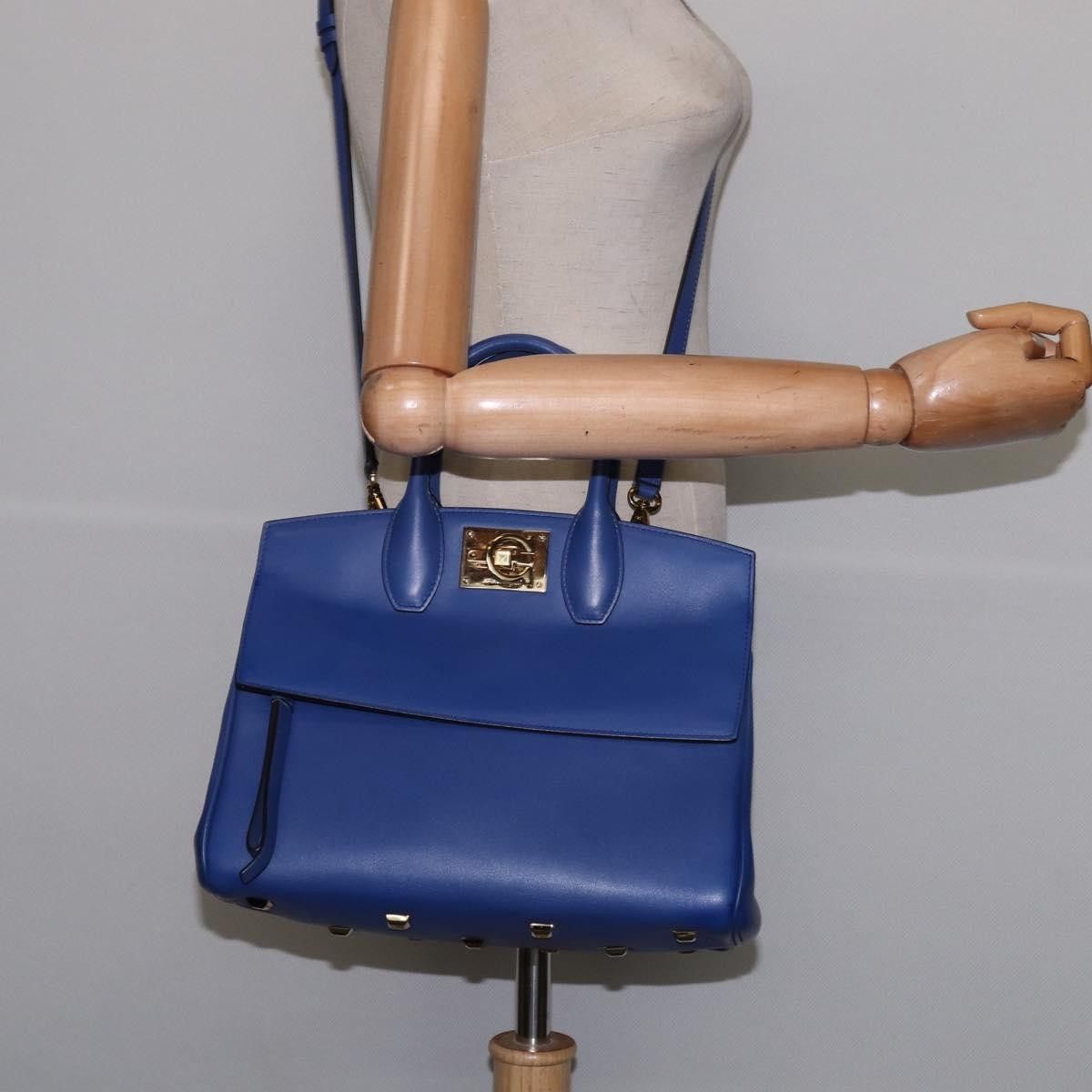 Salvatore Ferragamo Salvatore Ferragamo Studio Satchel Leather Size ONE SIZE - 14 Thumbnail
