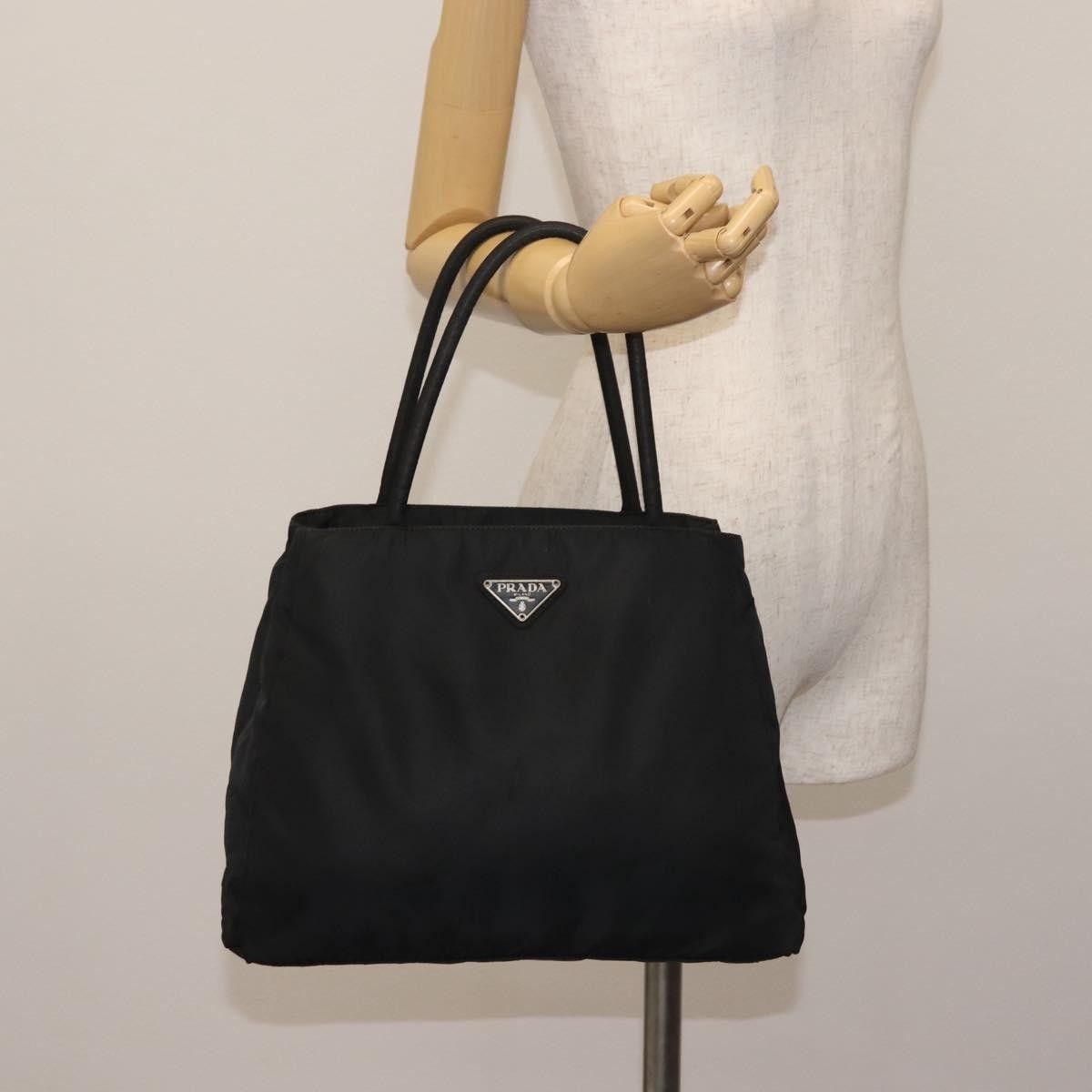 Prada Prada Vintage Zip Tote Tessuto Size ONE SIZE - 14 Thumbnail