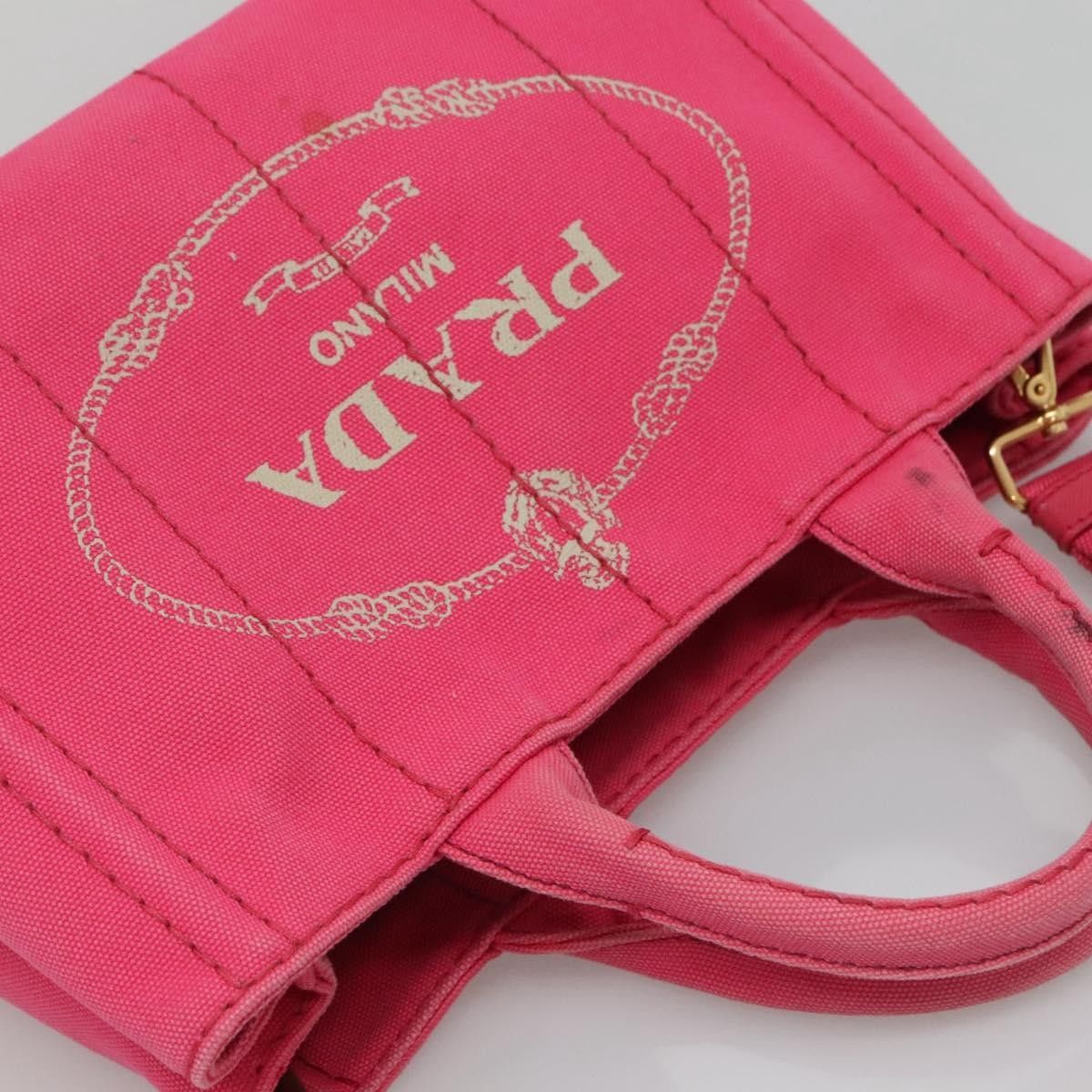 Prada Prada Canapa Convertible Tote Canvas Size ONE SIZE - 15 Thumbnail