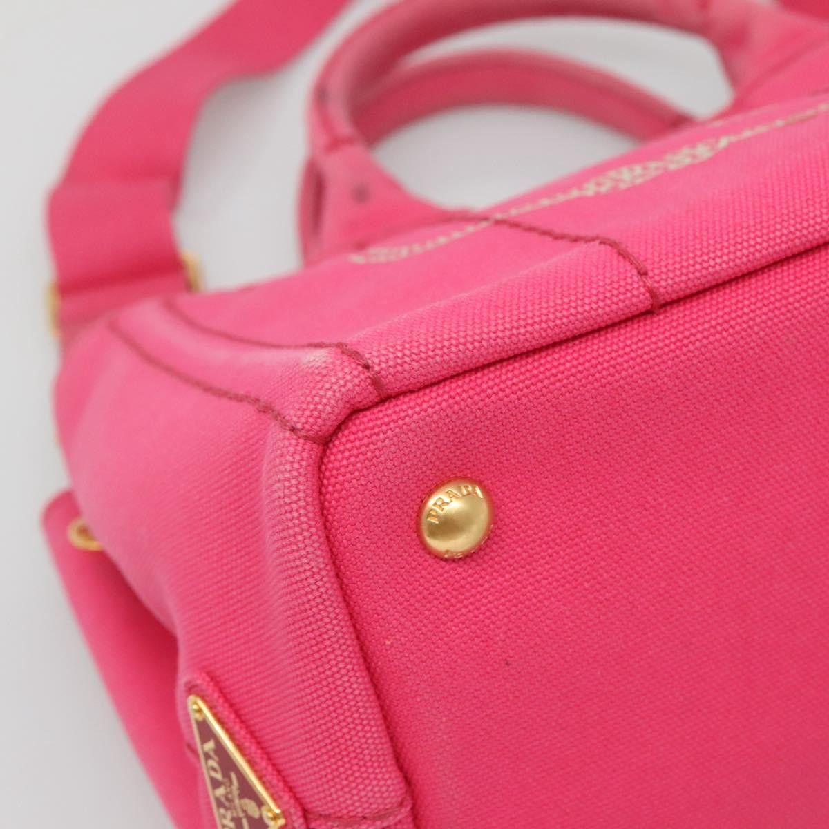 Prada Prada Canapa Convertible Tote Canvas Size ONE SIZE - 11 Thumbnail