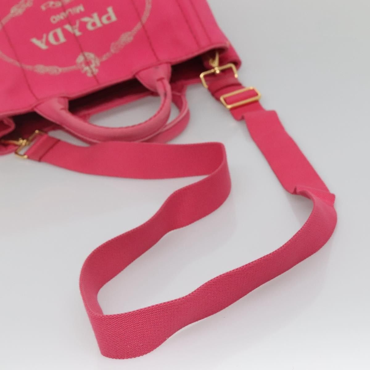 Prada Prada Canapa Convertible Tote Canvas Size ONE SIZE - 14 Thumbnail