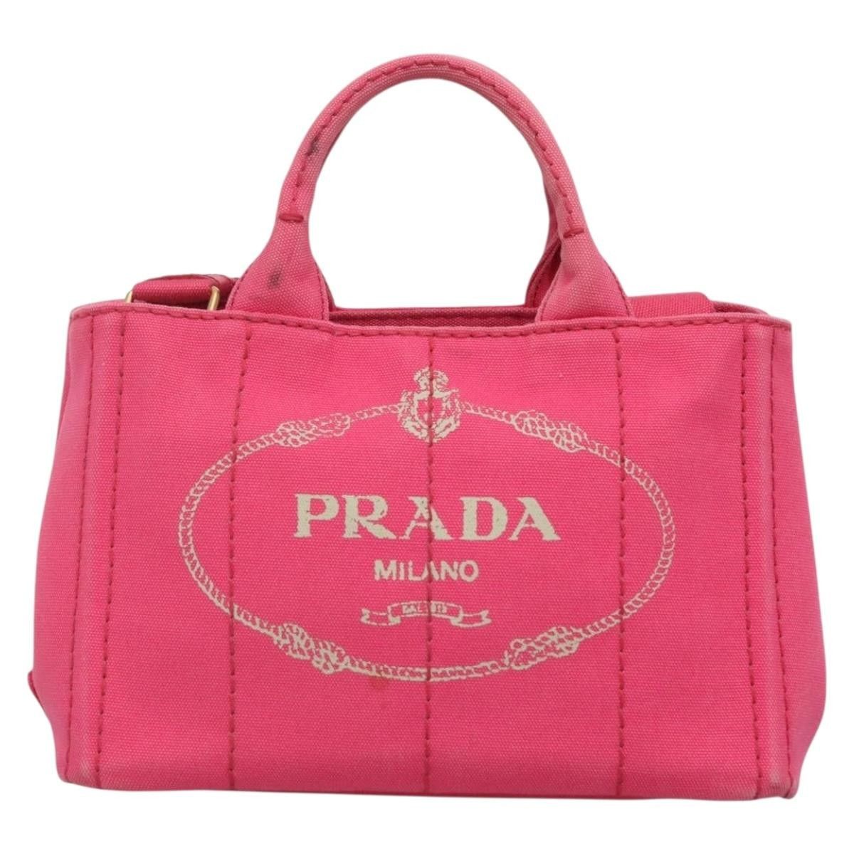 Prada Prada Canapa Convertible Tote Canvas Size ONE SIZE - 20 Thumbnail