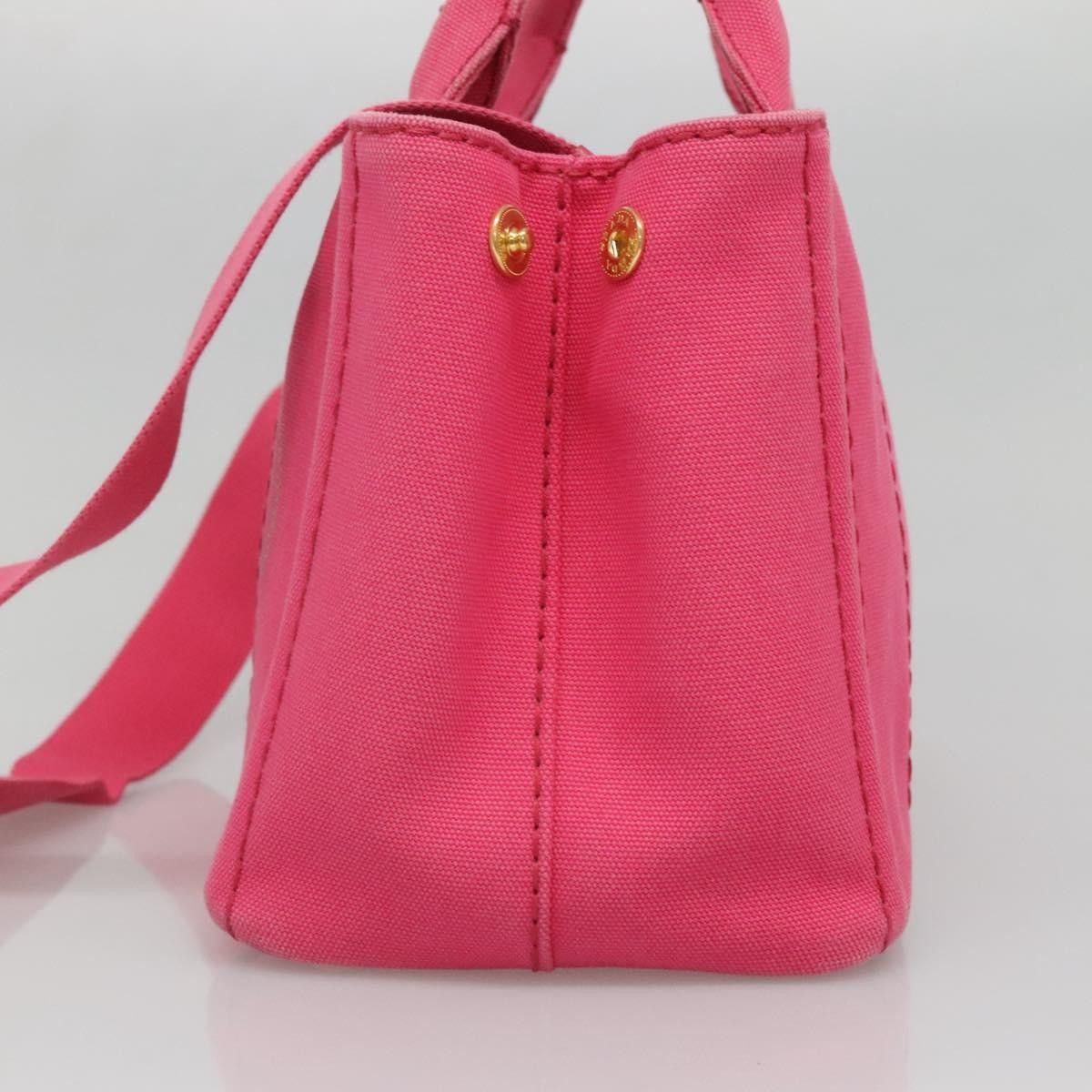 Prada Prada Canapa Convertible Tote Canvas Size ONE SIZE - 4 Thumbnail