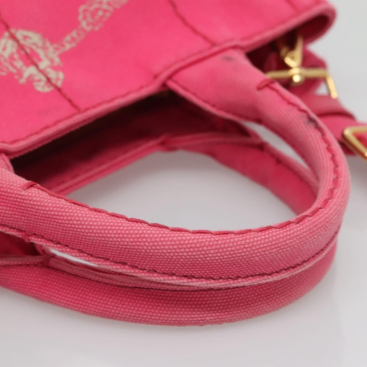 Prada Prada Canapa Convertible Tote Canvas Size ONE SIZE - 9 Thumbnail