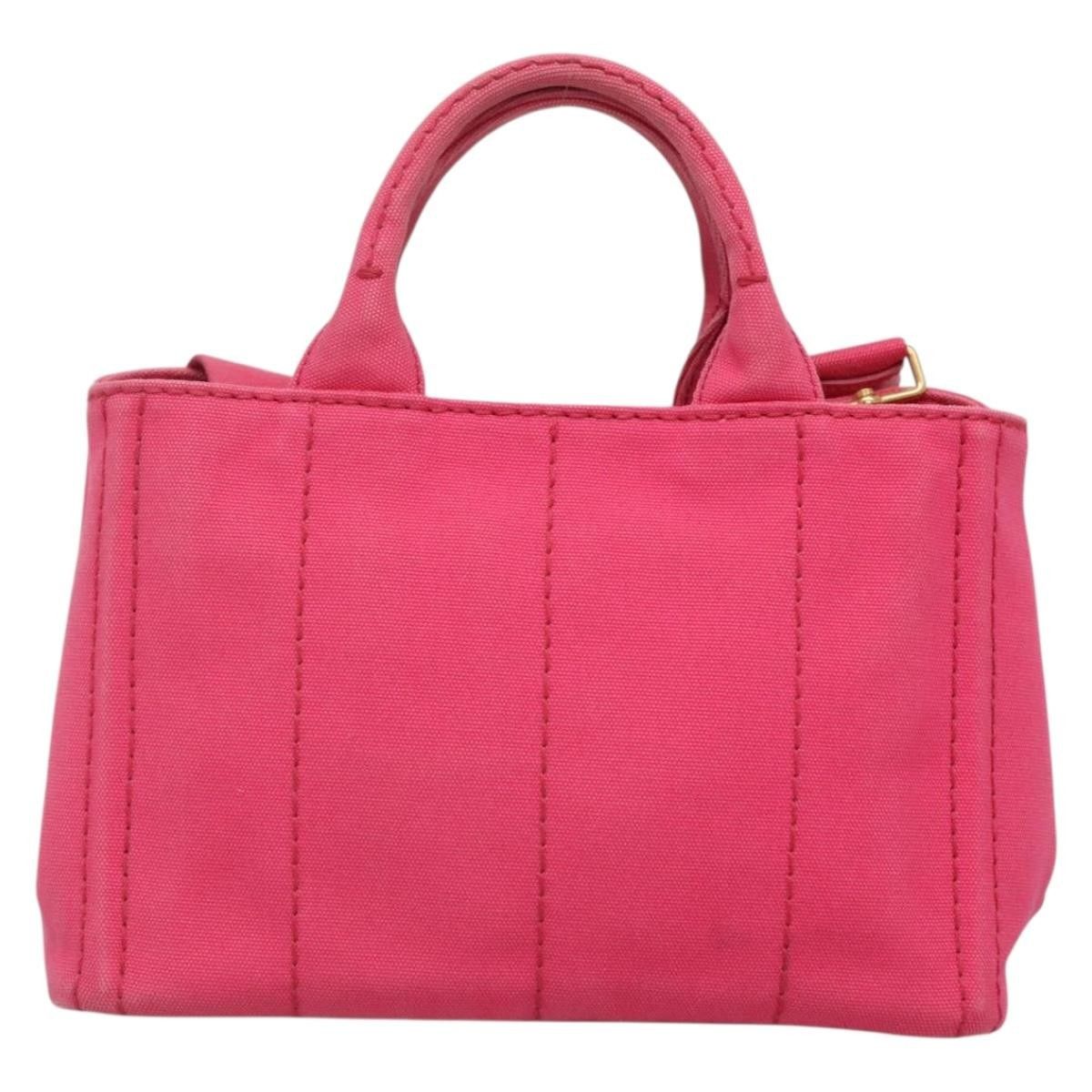 Prada Prada Canapa Convertible Tote Canvas Size ONE SIZE - 2 Thumbnail