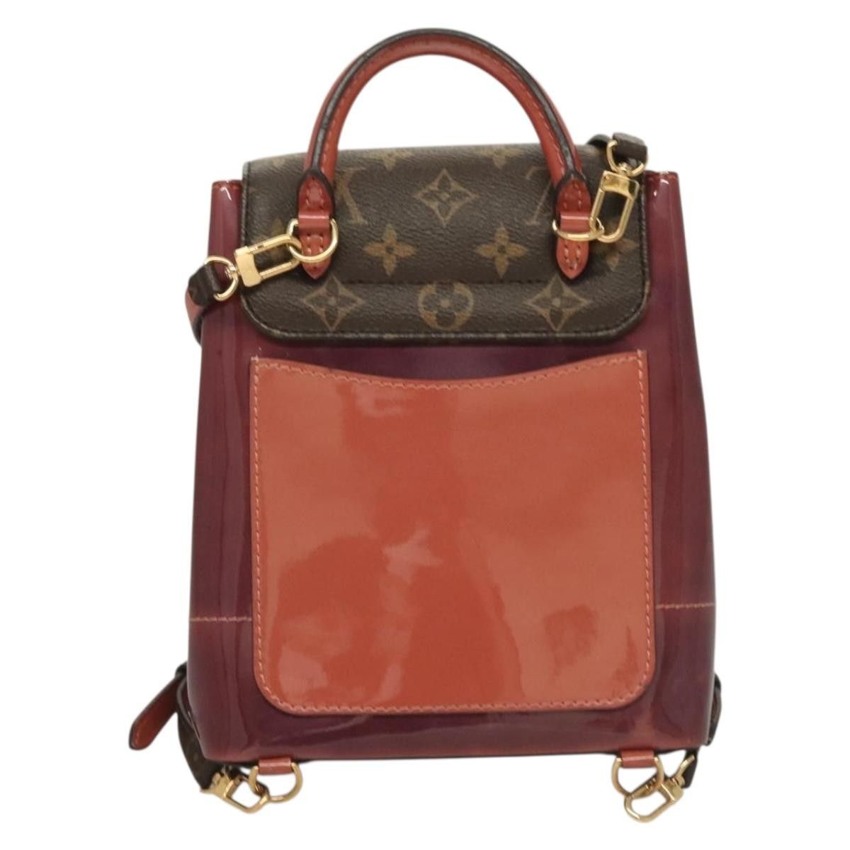 Louis Vuitton Louis Vuitton Hot Springs Backpack Vernis with Monogram Canvas Size ONE SIZE - 2 Thumbnail