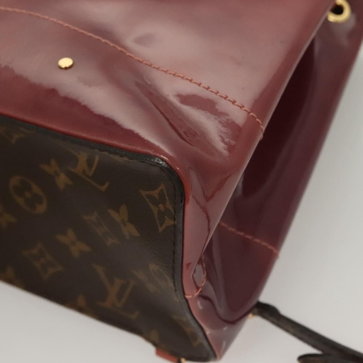 Louis Vuitton Louis Vuitton Hot Springs Backpack Vernis with Monogram Canvas Size ONE SIZE - 12 Thumbnail