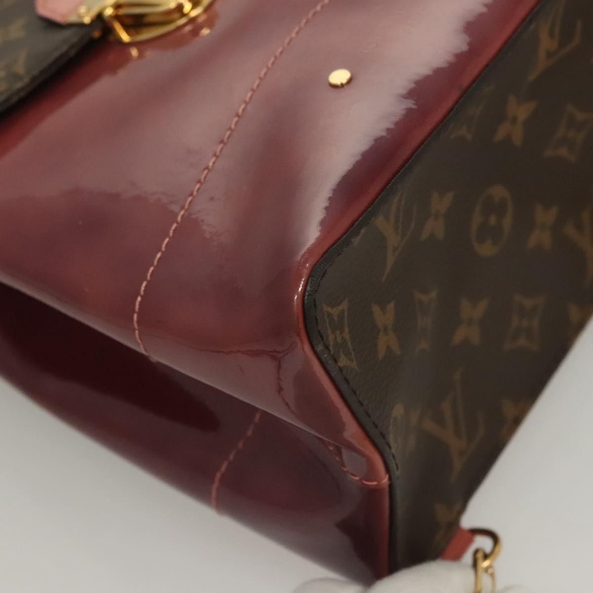 Louis Vuitton Louis Vuitton Hot Springs Backpack Vernis with Monogram Canvas Size ONE SIZE - 11 Thumbnail