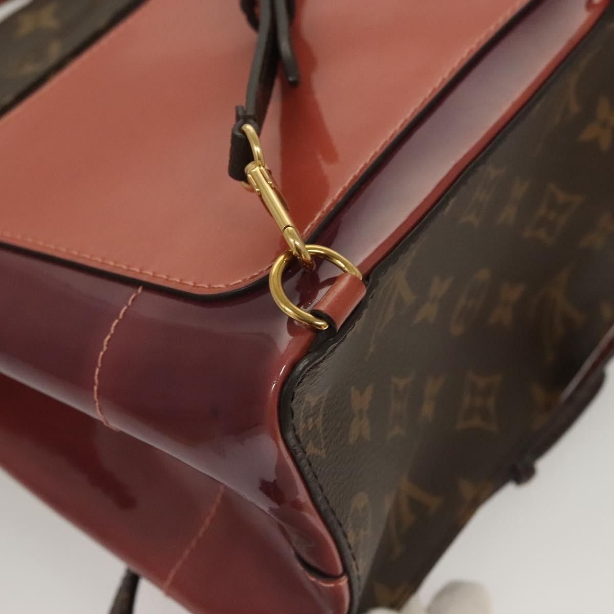 Louis Vuitton Louis Vuitton Hot Springs Backpack Vernis with Monogram Canvas Size ONE SIZE - 13 Thumbnail