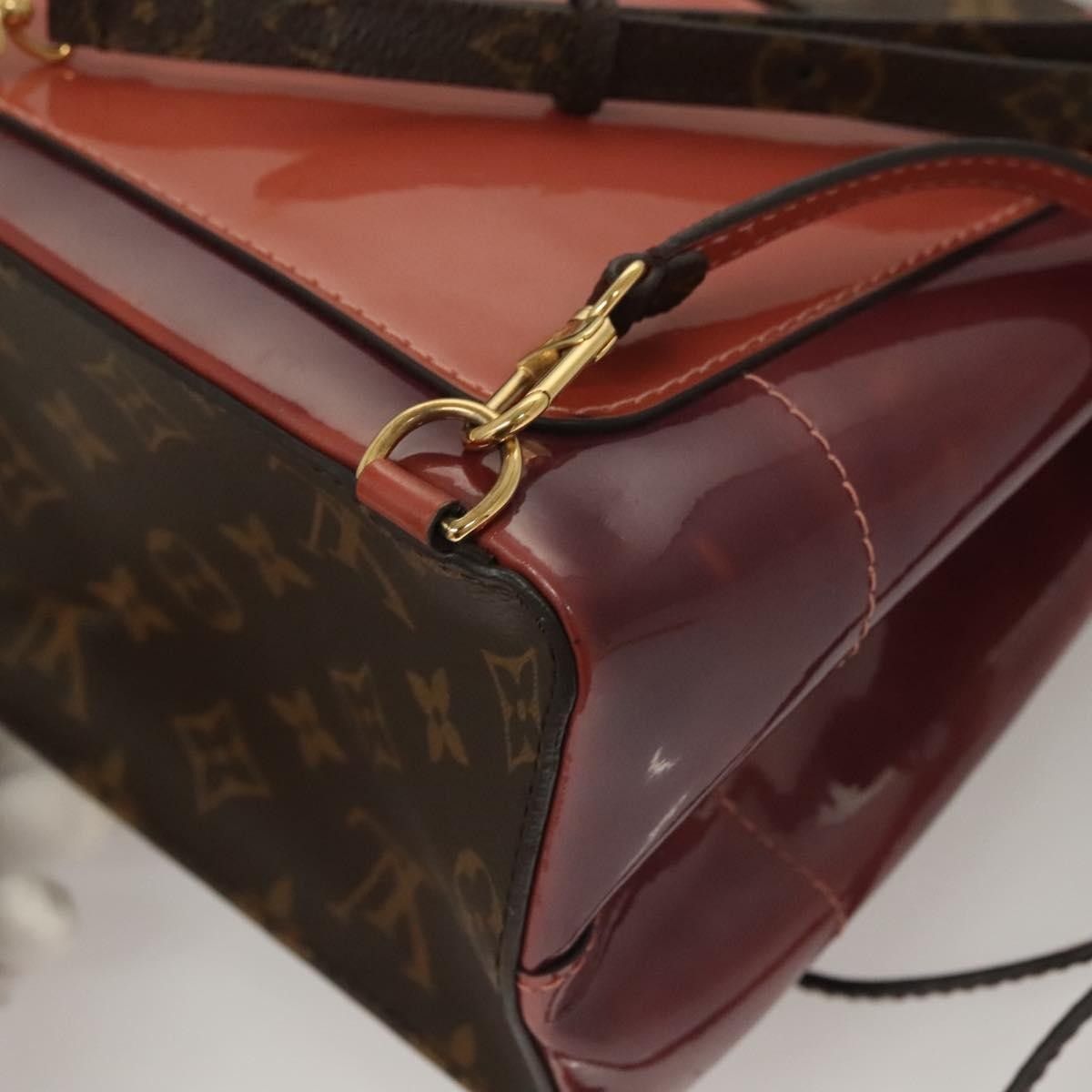 Louis Vuitton Louis Vuitton Hot Springs Backpack Vernis with Monogram Canvas Size ONE SIZE - 10 Thumbnail