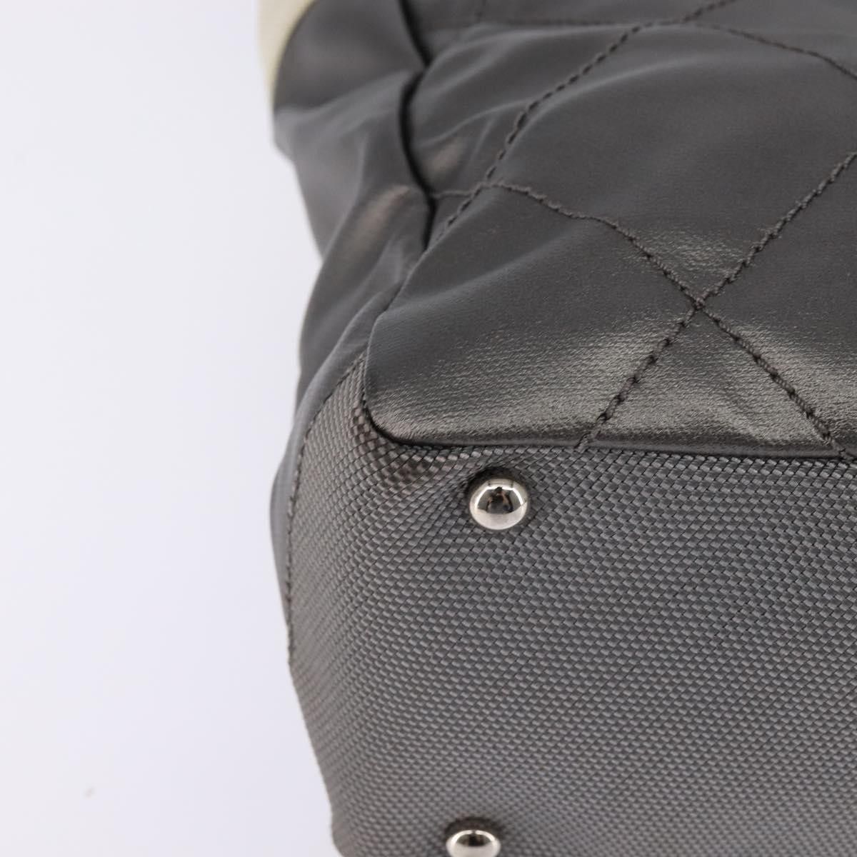 Chanel Chanel Biarritz Tote Quilted Coated Canvas Size ONE SIZE - 9 Thumbnail