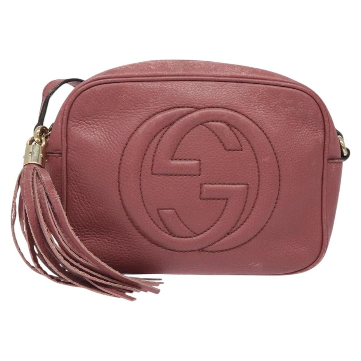 Gucci Gucci Soho Disco Crossbody Bag Leather Size ONE SIZE - 15 Thumbnail