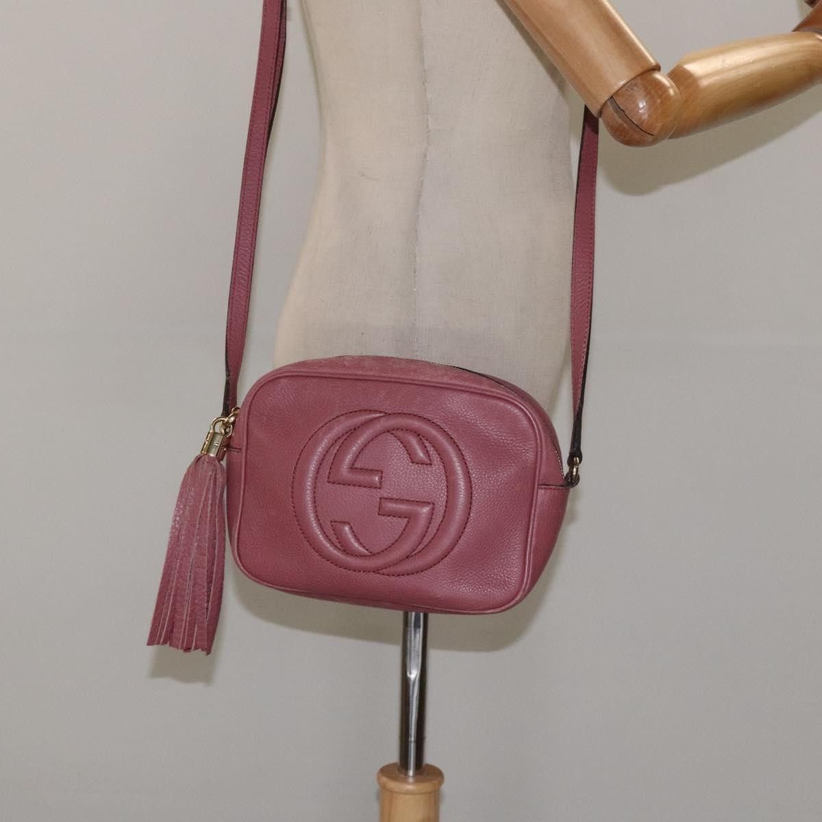 Gucci Gucci Soho Disco Crossbody Bag Leather Size ONE SIZE - 14 Thumbnail