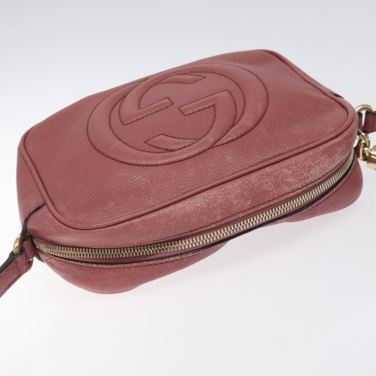 Gucci Gucci Soho Disco Crossbody Bag Leather Size ONE SIZE - 16 Thumbnail
