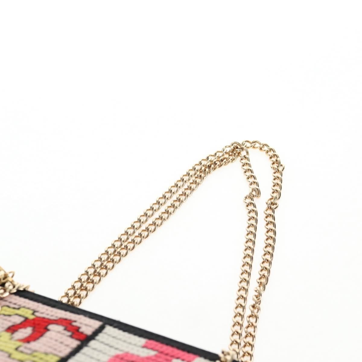 Chanel Chanel Crochet CC Drawstring Tote Fabric Size ONE SIZE - 14 Thumbnail