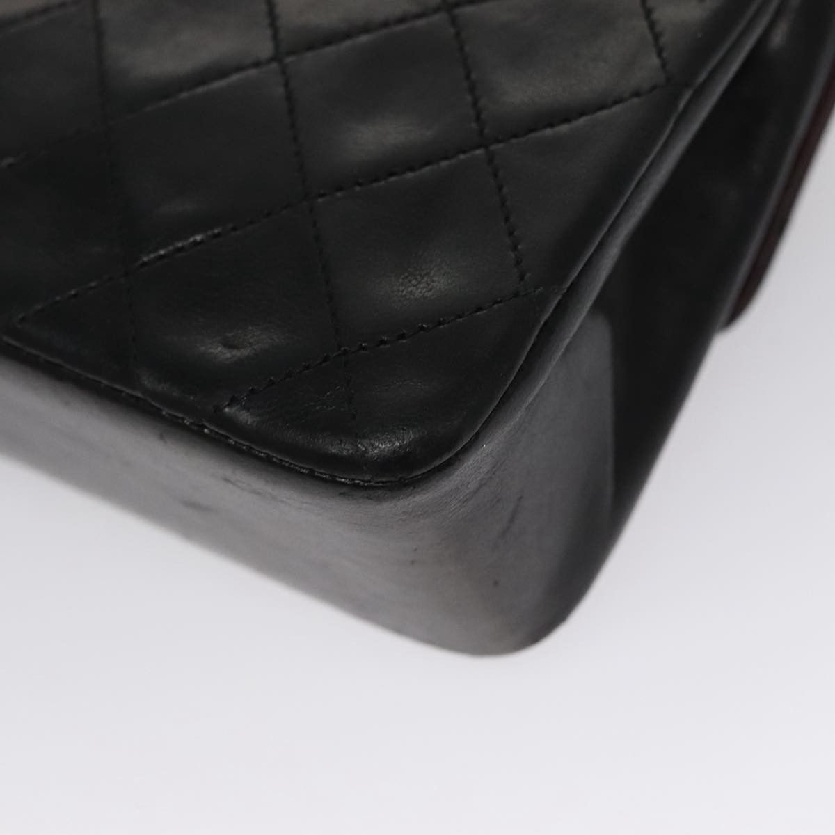 Chanel Chanel Vintage CC Chain Flap Bag Quilted Lambskin Size ONE SIZE - 12 Thumbnail