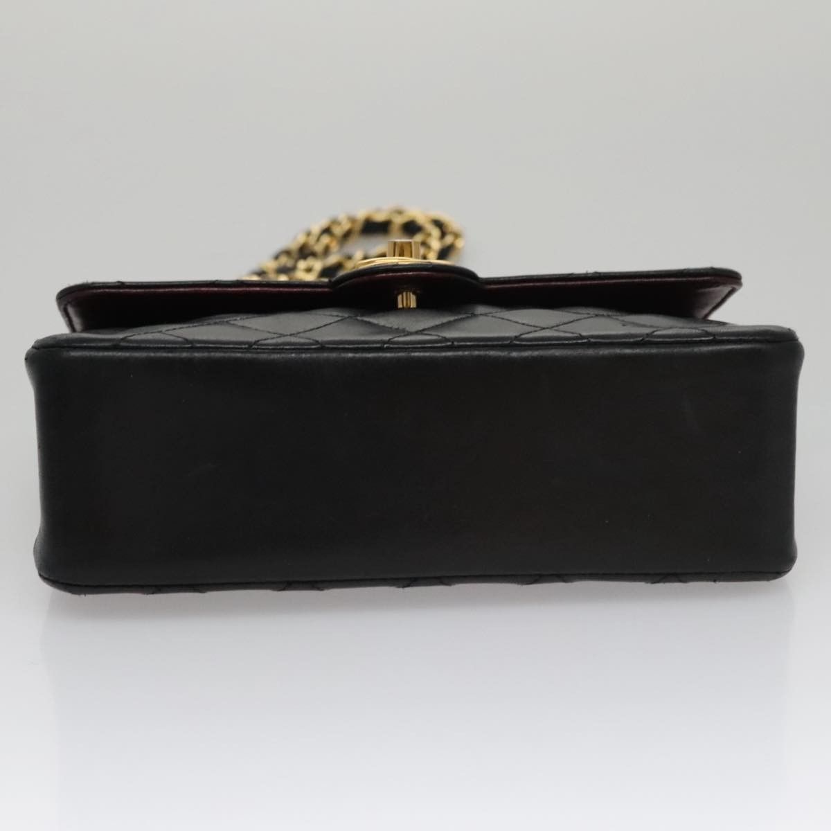 Chanel Chanel Vintage CC Chain Flap Bag Quilted Lambskin Size ONE SIZE - 15 Thumbnail
