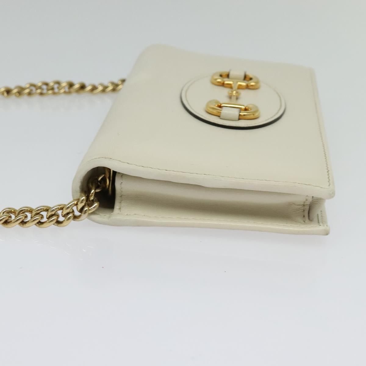 Gucci Gucci Horsebit 1955 Chain Wallet Leather Size ONE SIZE - 3 Thumbnail