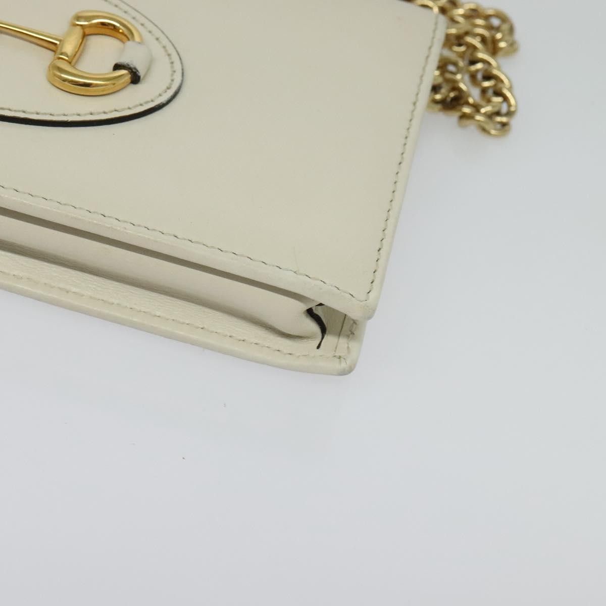 Gucci Gucci Horsebit 1955 Chain Wallet Leather Size ONE SIZE - 10 Thumbnail