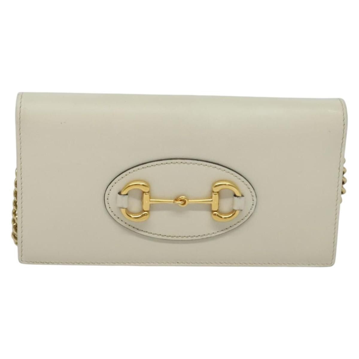 Gucci Gucci Horsebit 1955 Chain Wallet Leather Size ONE SIZE - 19 Thumbnail