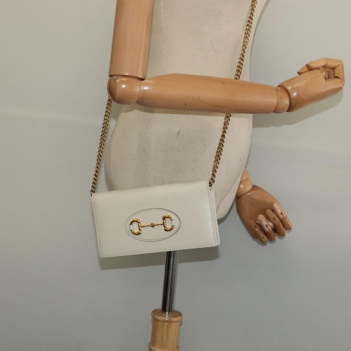 Gucci Gucci Horsebit 1955 Chain Wallet Leather Size ONE SIZE - 14 Thumbnail