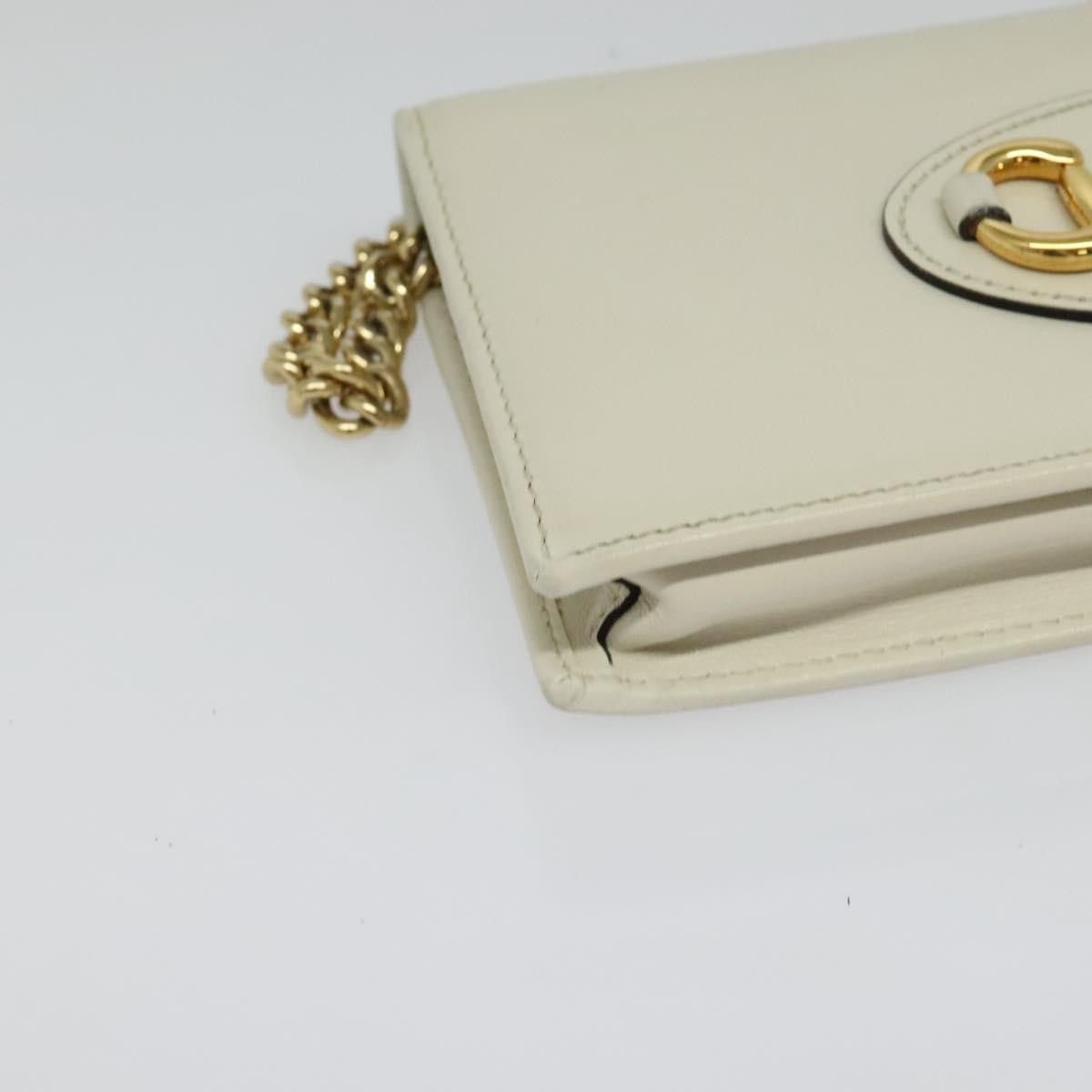 Gucci Gucci Horsebit 1955 Chain Wallet Leather Size ONE SIZE - 9 Thumbnail