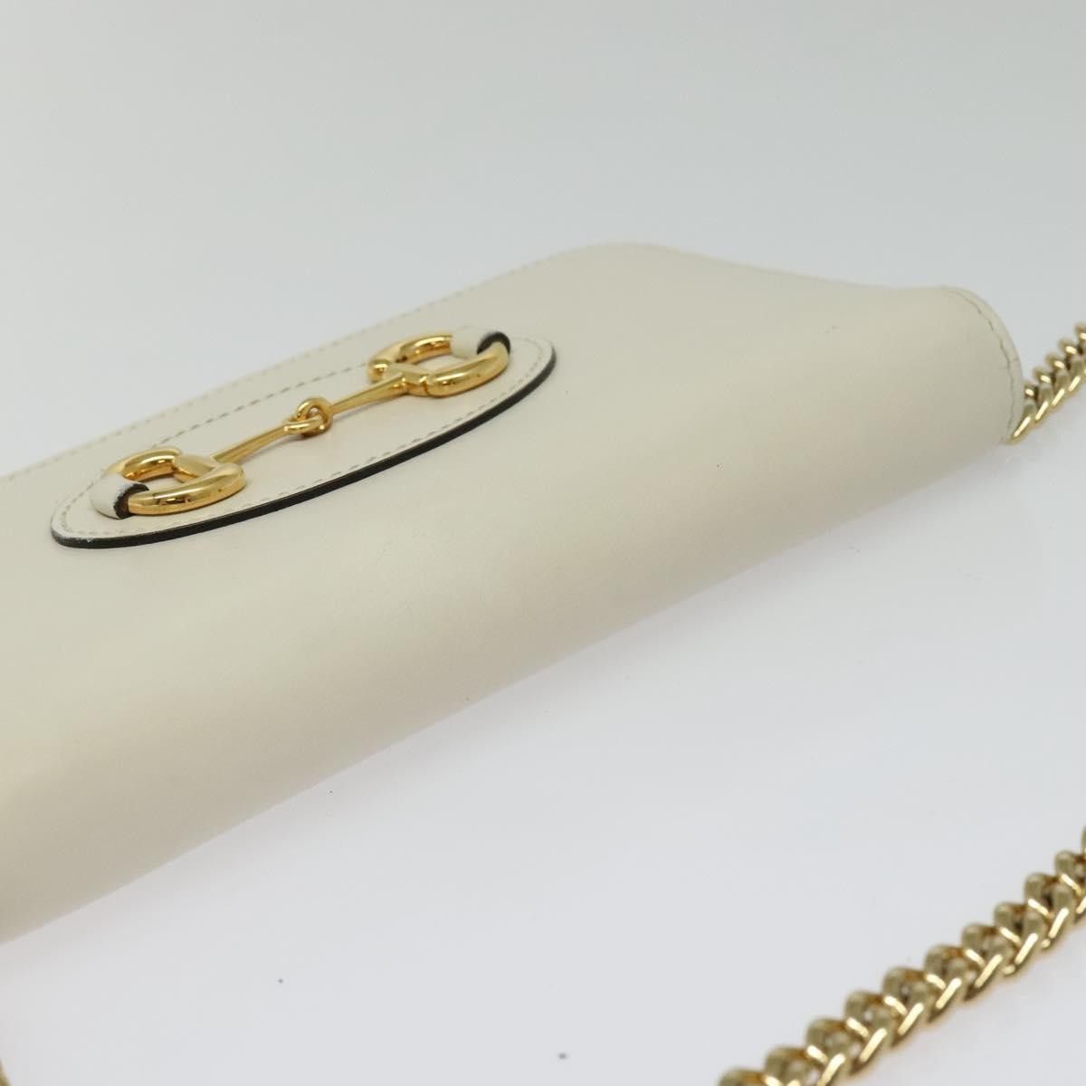 Gucci Gucci Horsebit 1955 Chain Wallet Leather Size ONE SIZE - 16 Thumbnail