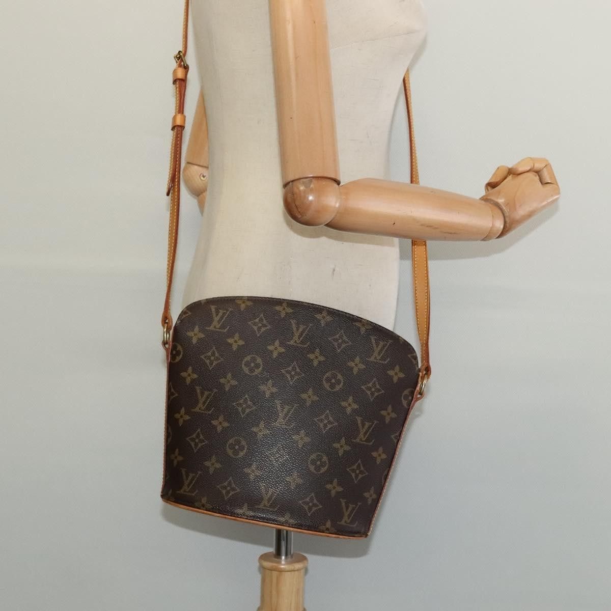 Louis Vuitton Louis Vuitton Drouot Handbag Monogram Canvas Size ONE SIZE - 14 Thumbnail