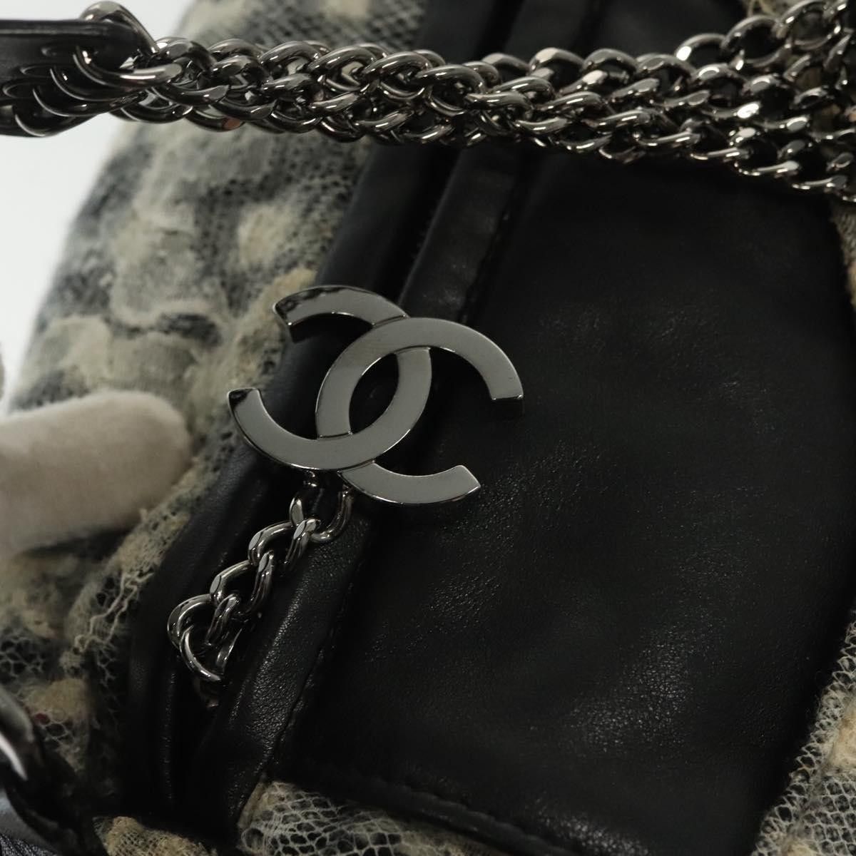 Chanel Chanel Camera Bag Camellia Tweed and Leather Size ONE SIZE - 14 Thumbnail