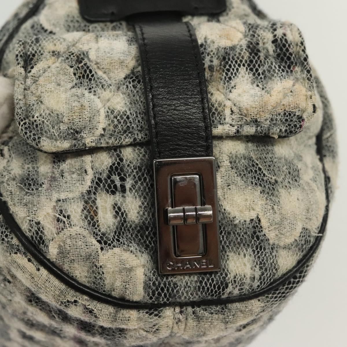 Chanel Chanel Camera Bag Camellia Tweed and Leather Size ONE SIZE - 21 Thumbnail