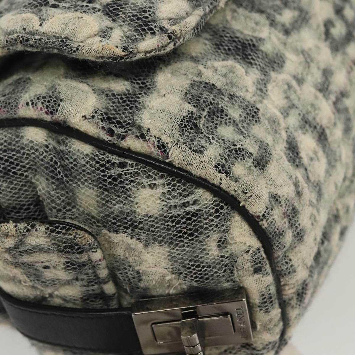 Chanel Chanel Camera Bag Camellia Tweed and Leather Size ONE SIZE - 9 Thumbnail