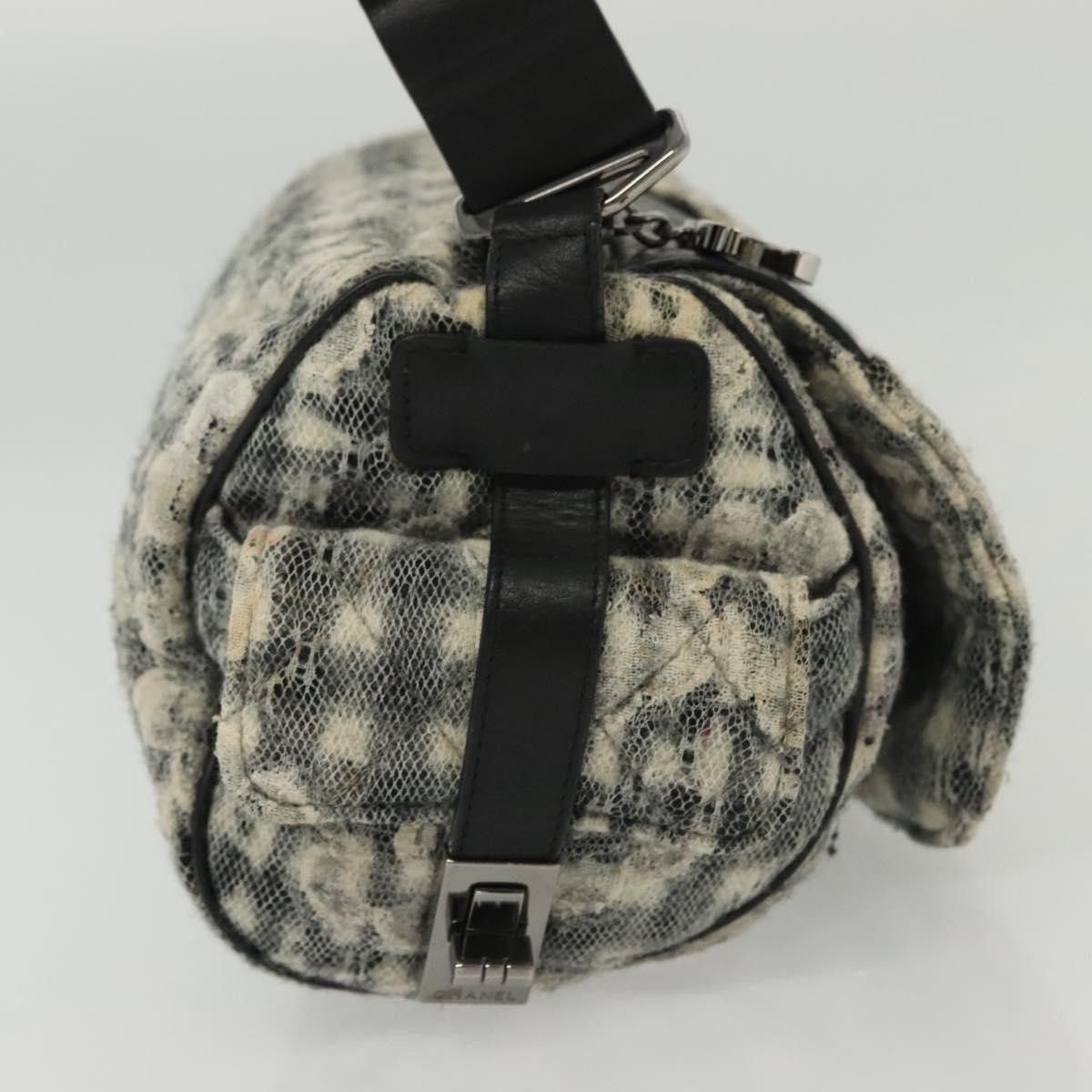 Chanel Chanel Camera Bag Camellia Tweed and Leather Size ONE SIZE - 4 Thumbnail