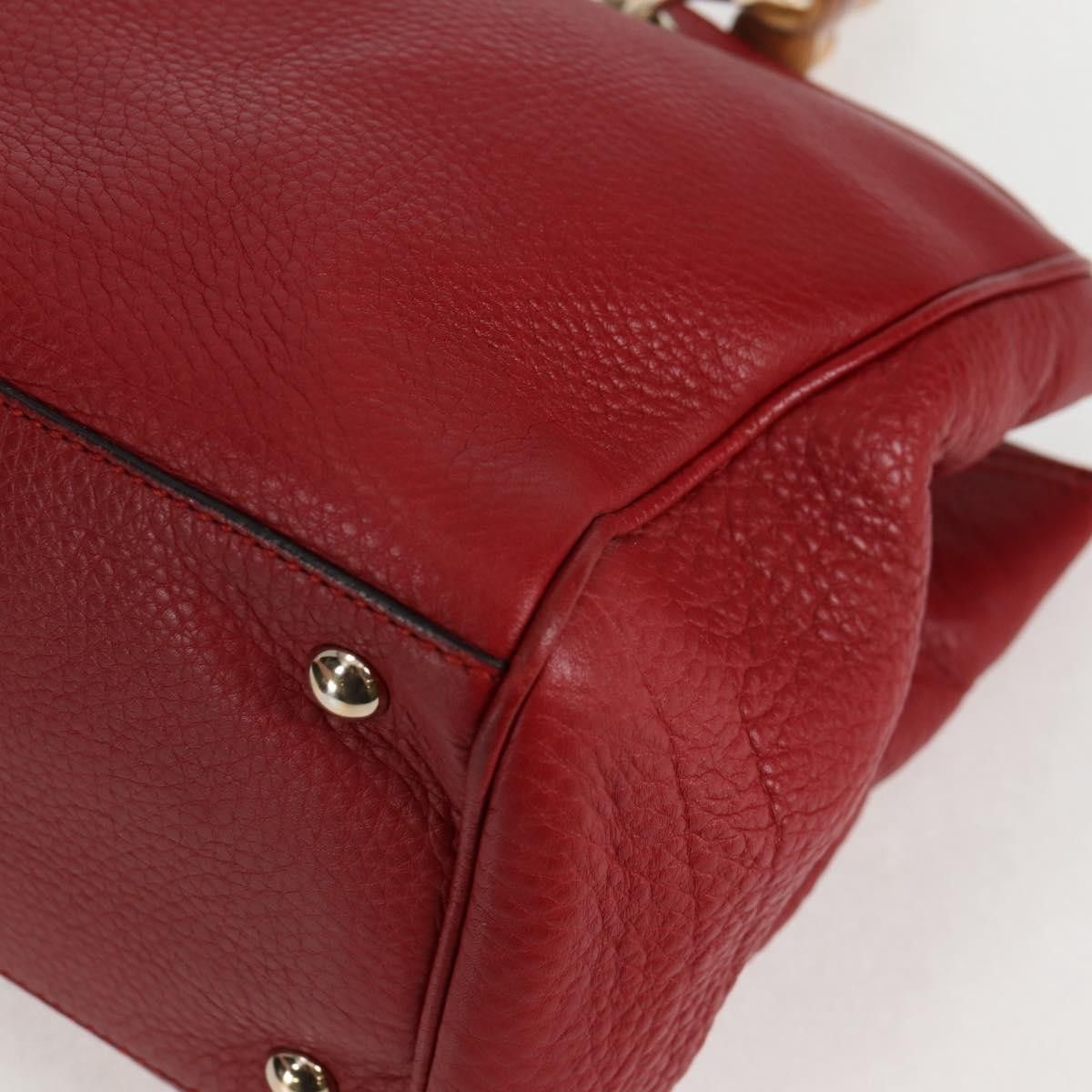 Gucci Gucci Bamboo Shopper Tote Leather Size ONE SIZE - 9 Thumbnail