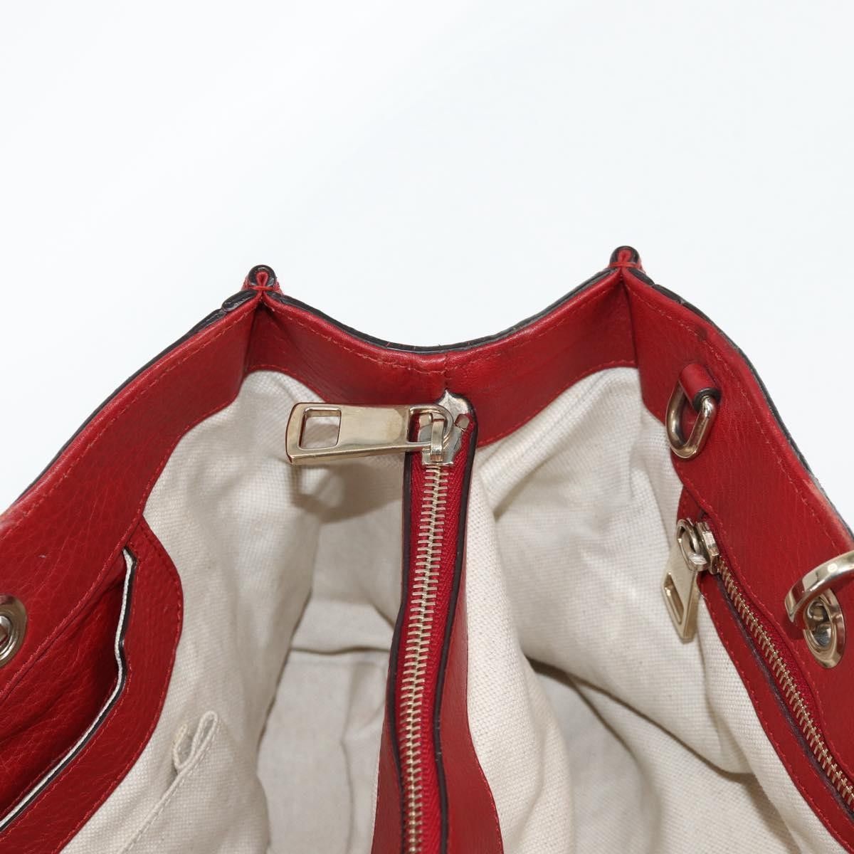 Gucci Gucci Bamboo Shopper Tote Leather Size ONE SIZE - 22 Thumbnail
