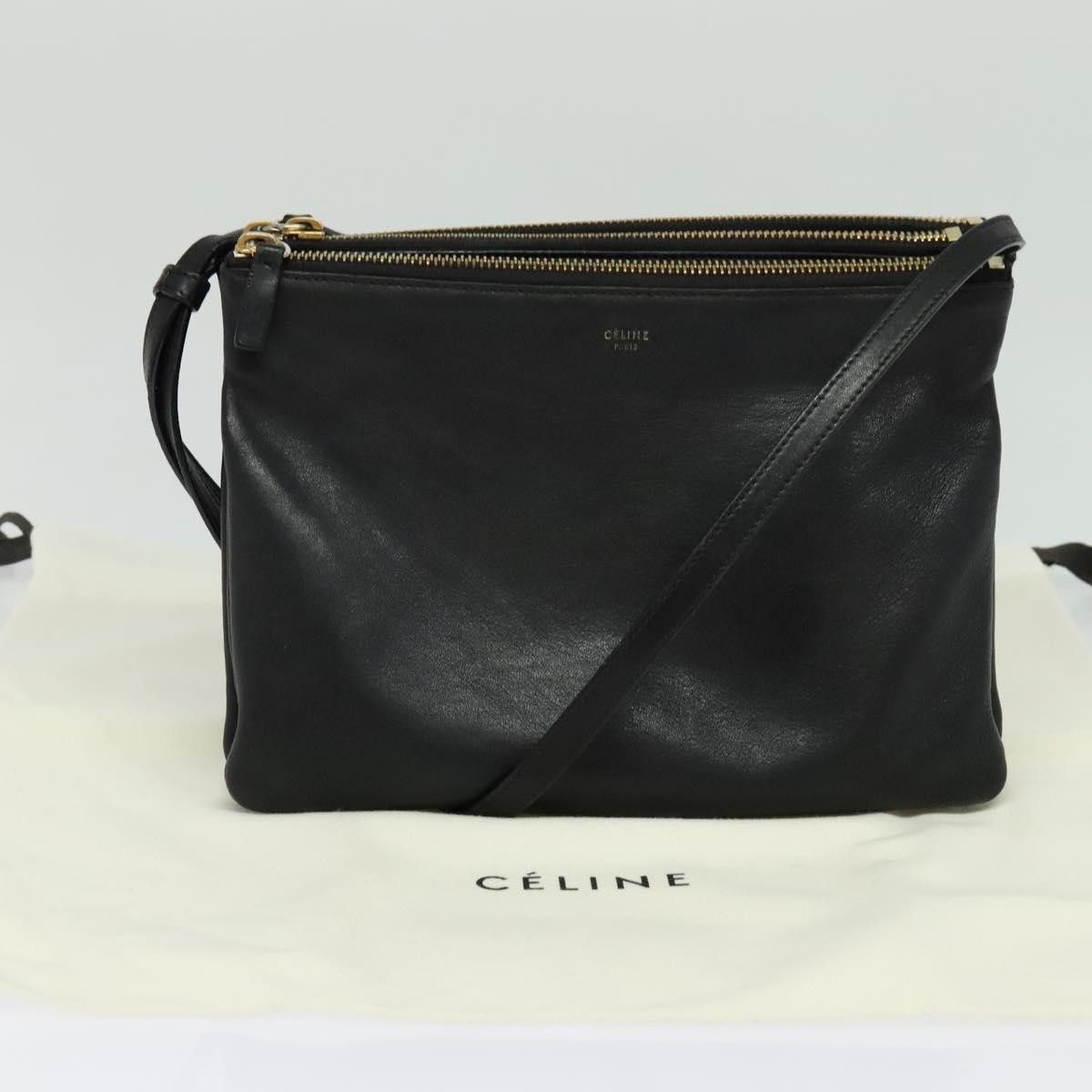 Celine Celine Trio Crossbody Bag Leather Size ONE SIZE - 16 Thumbnail