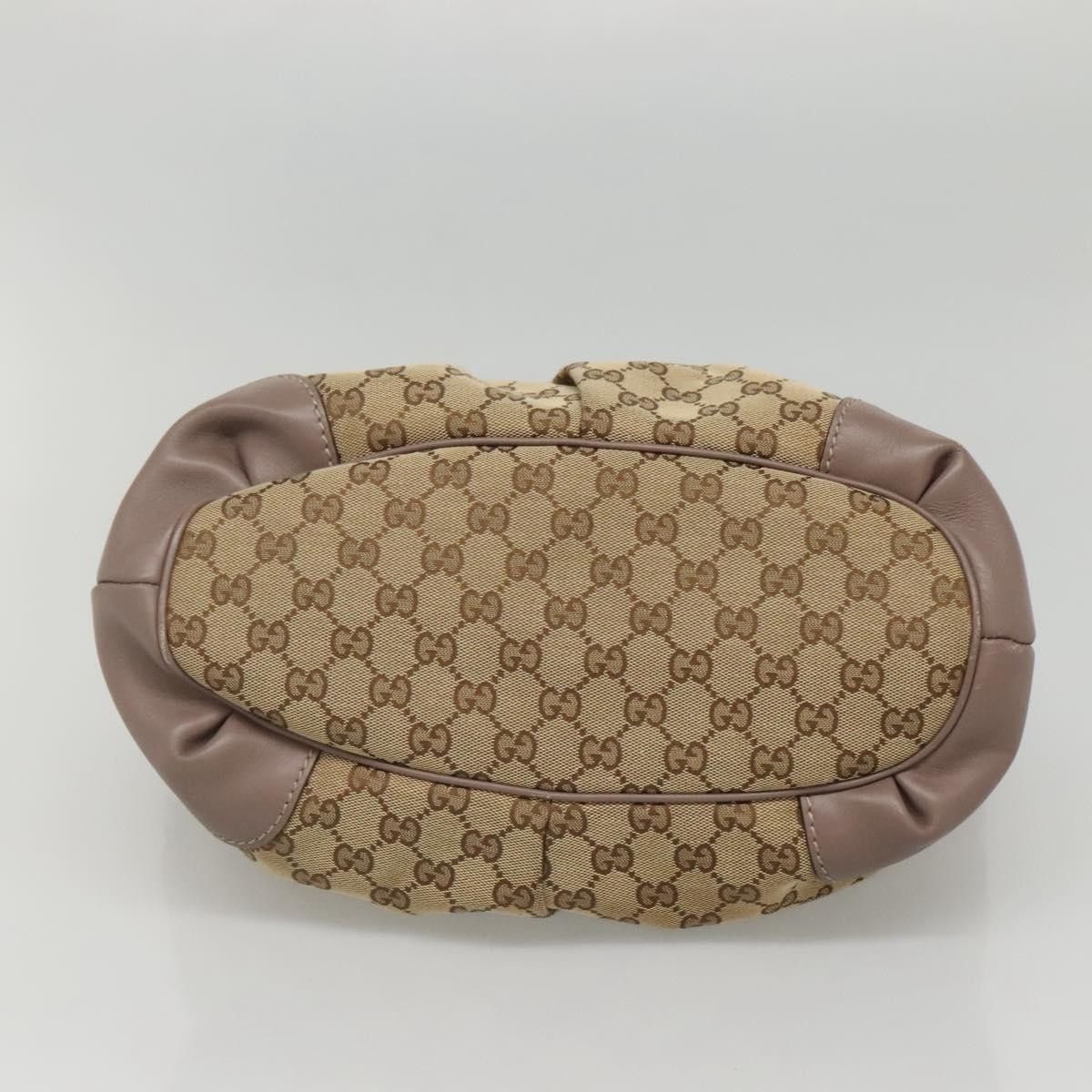 Gucci Gucci Sukey Top Handle Satchel GG Canvas with Leather Size ONE SIZE - 16 Thumbnail