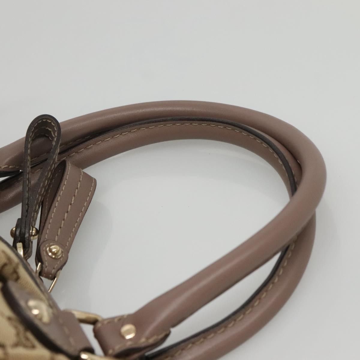 Gucci Gucci Sukey Top Handle Satchel GG Canvas with Leather Size ONE SIZE - 18 Thumbnail