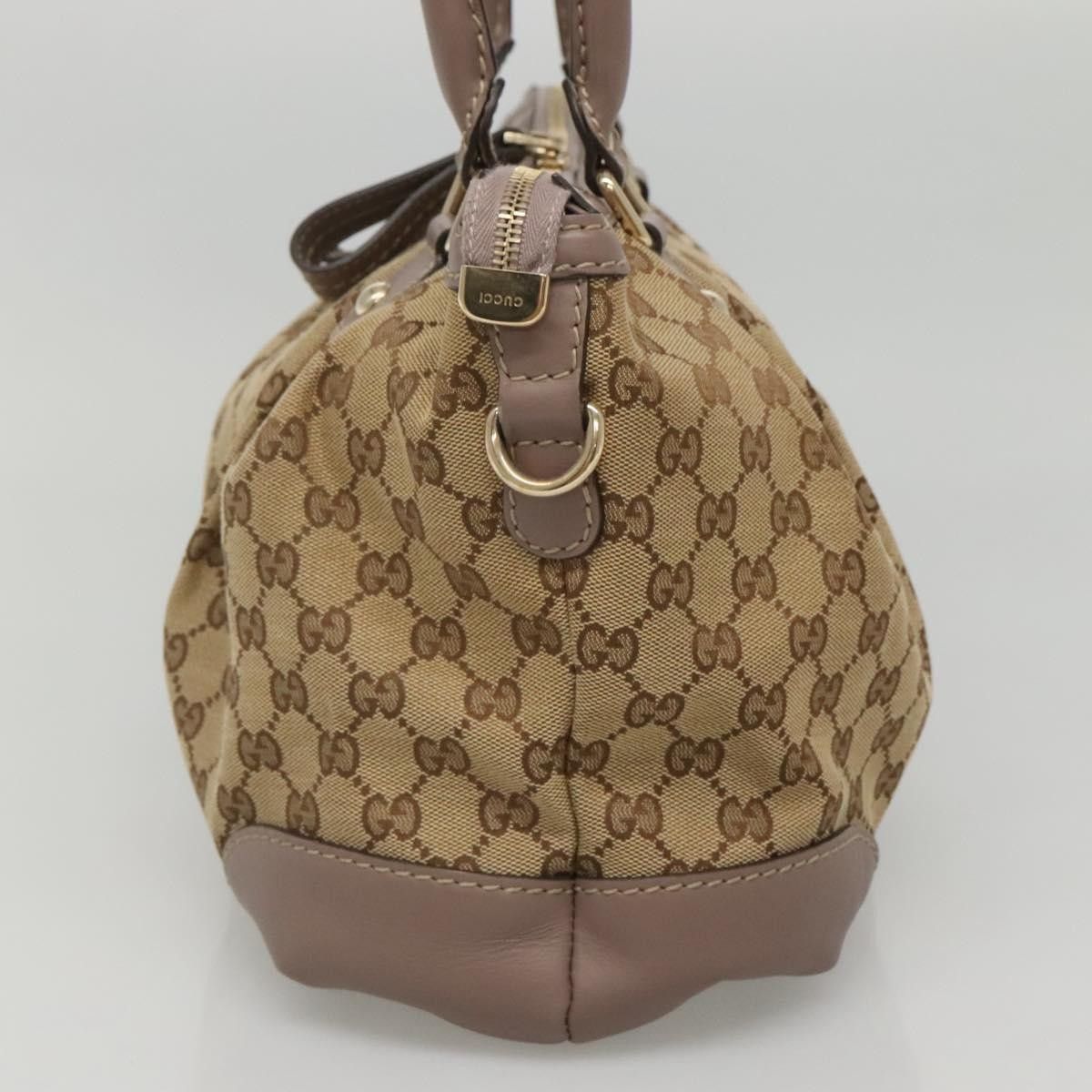 Gucci Gucci Sukey Top Handle Satchel GG Canvas with Leather Size ONE SIZE - 4 Thumbnail