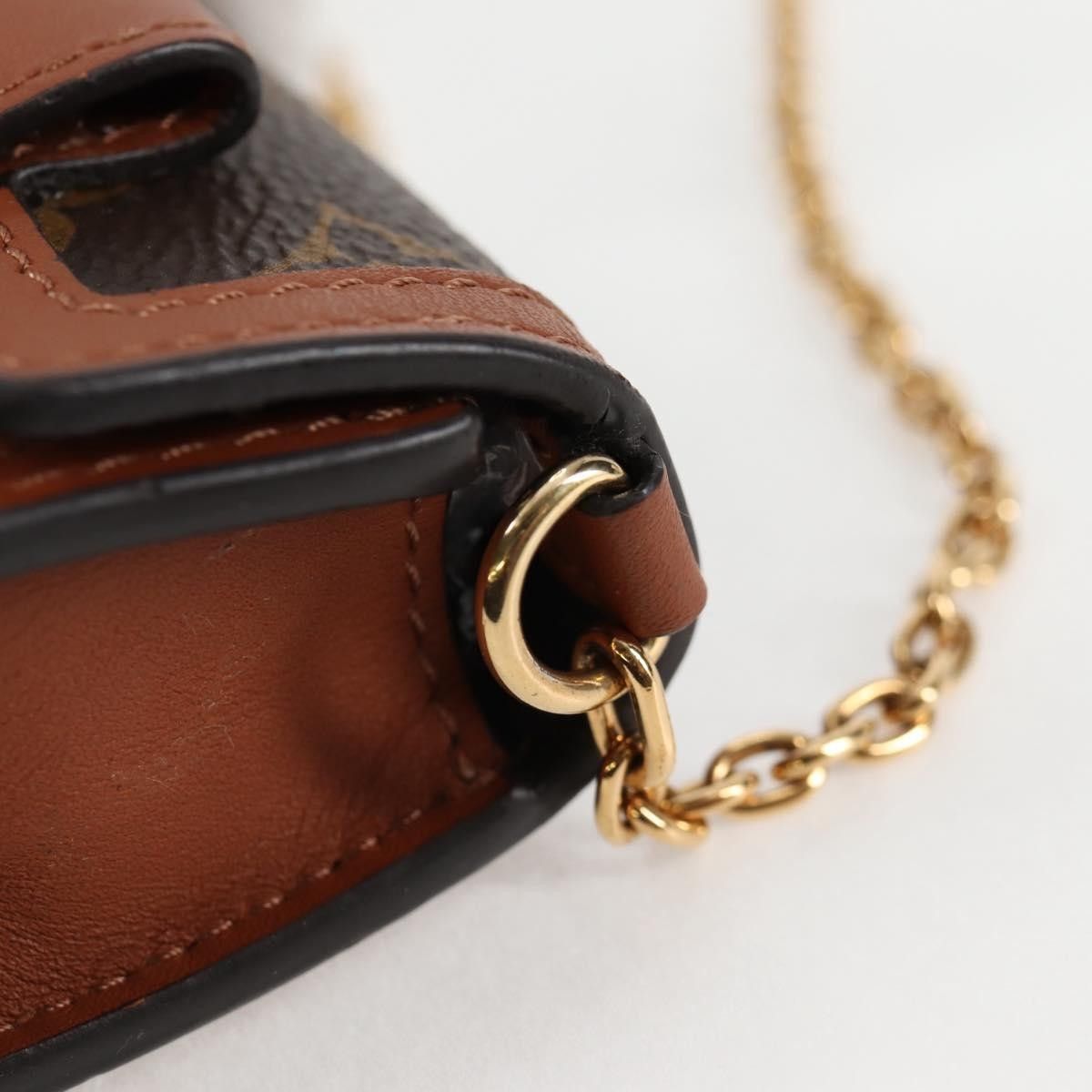 Louis Vuitton Louis Vuitton Dauphine Chain Wallet Reverse Monogram Canvas Size ONE SIZE - 20 Thumbnail