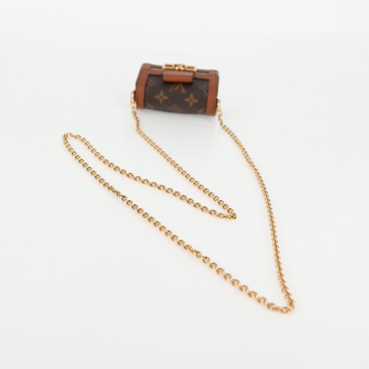Louis Vuitton Louis Vuitton Dauphine Chain Wallet Reverse Monogram Canvas Size ONE SIZE - 8 Thumbnail