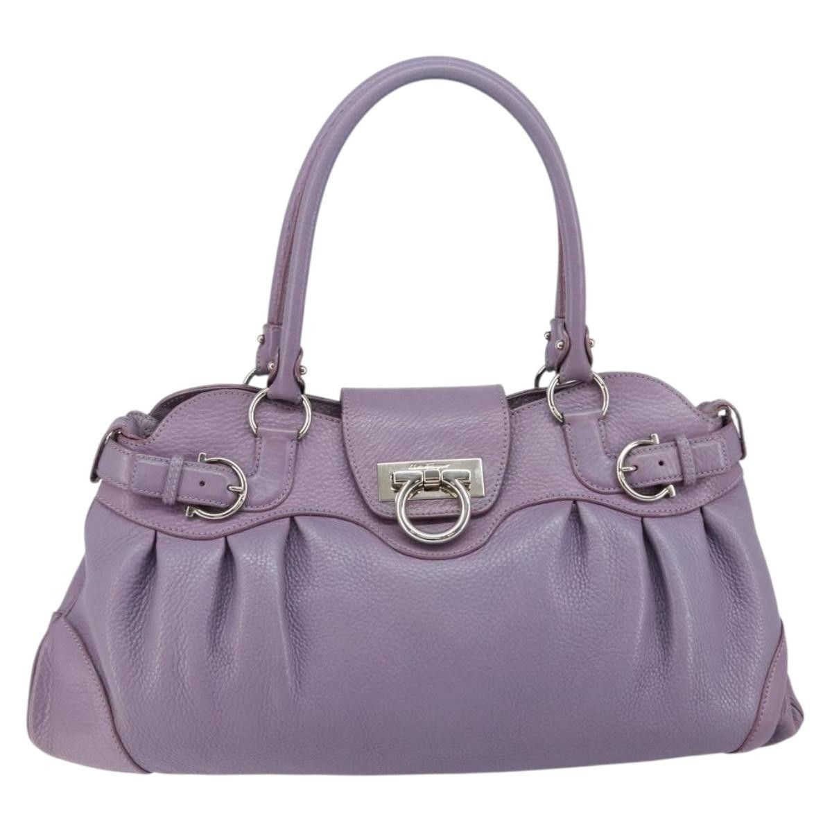 Salvatore Ferragamo Salvatore Ferragamo Marisa Satchel Leather Size ONE SIZE - 23 Thumbnail