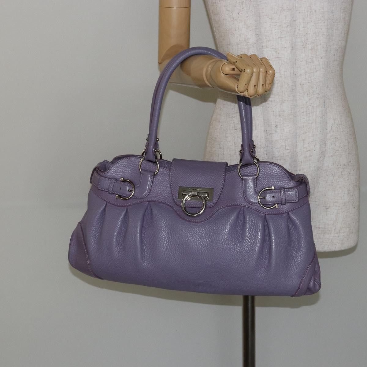 Salvatore Ferragamo Salvatore Ferragamo Marisa Satchel Leather Size ONE SIZE - 15 Thumbnail