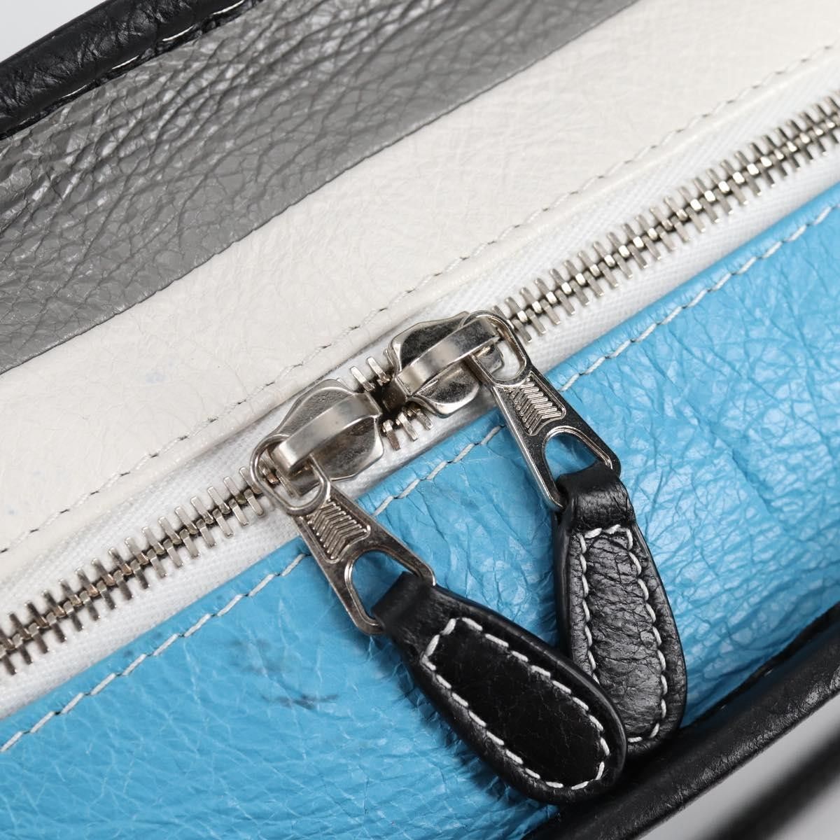 Balenciaga Balenciaga Bazar Convertible Tote Striped Leather Size ONE SIZE - 13 Thumbnail