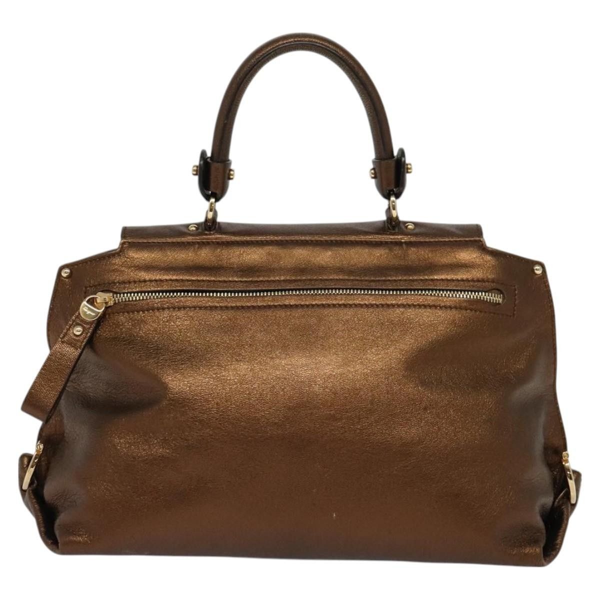 Salvatore Ferragamo Salvatore Ferragamo Sofia Satchel Leather Size ONE SIZE - 2 Thumbnail
