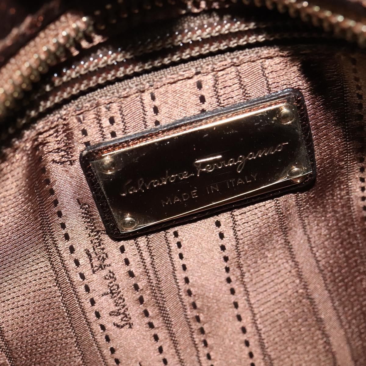 Salvatore Ferragamo Salvatore Ferragamo Sofia Satchel Leather Size ONE SIZE - 6 Thumbnail