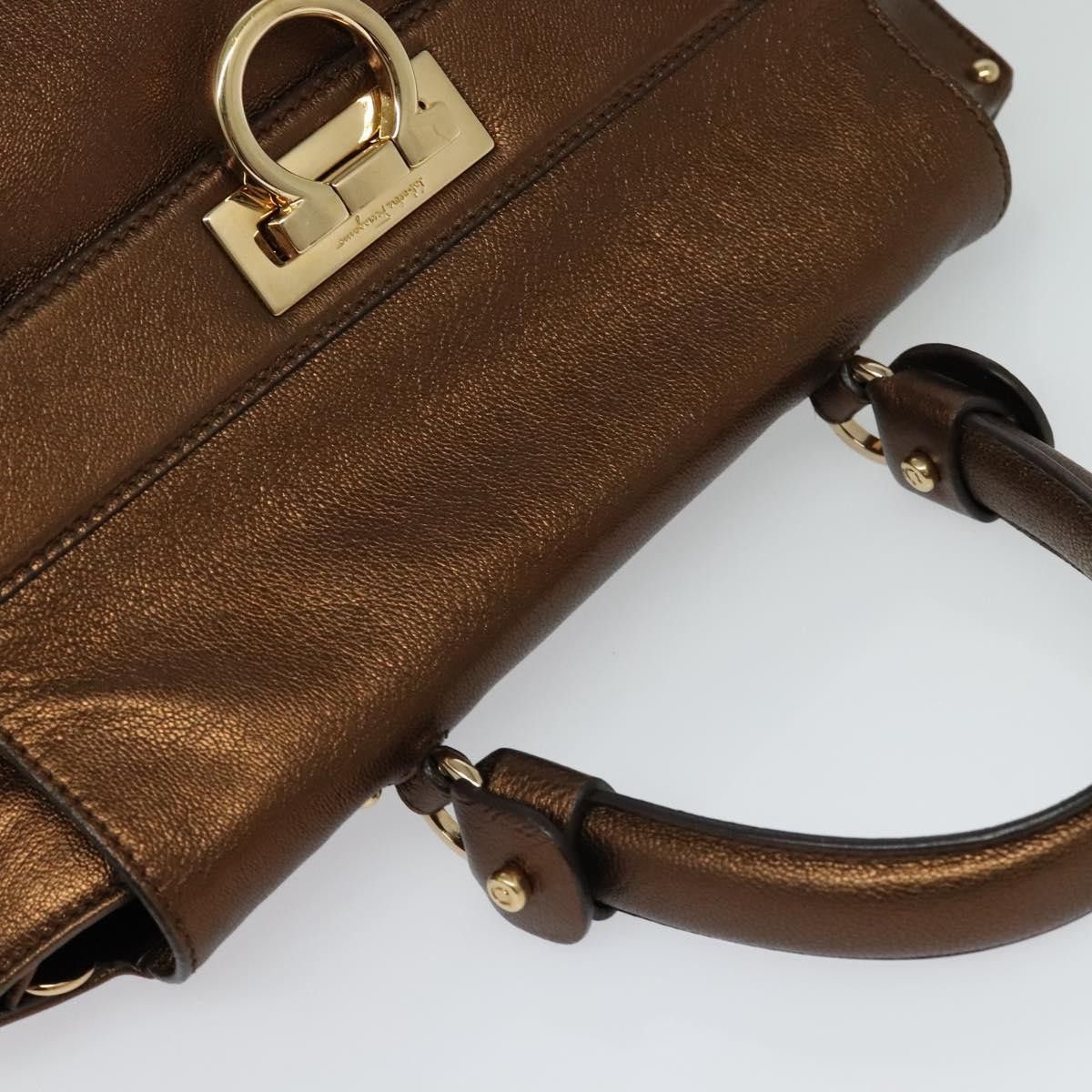 Salvatore Ferragamo Salvatore Ferragamo Sofia Satchel Leather Size ONE SIZE - 17 Thumbnail