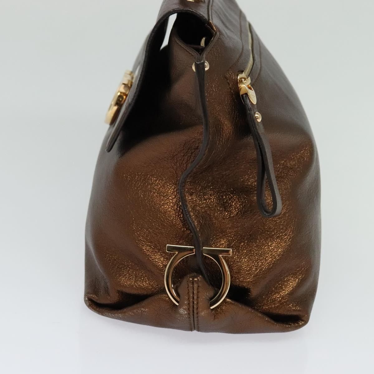 Salvatore Ferragamo Salvatore Ferragamo Sofia Satchel Leather Size ONE SIZE - 4 Thumbnail